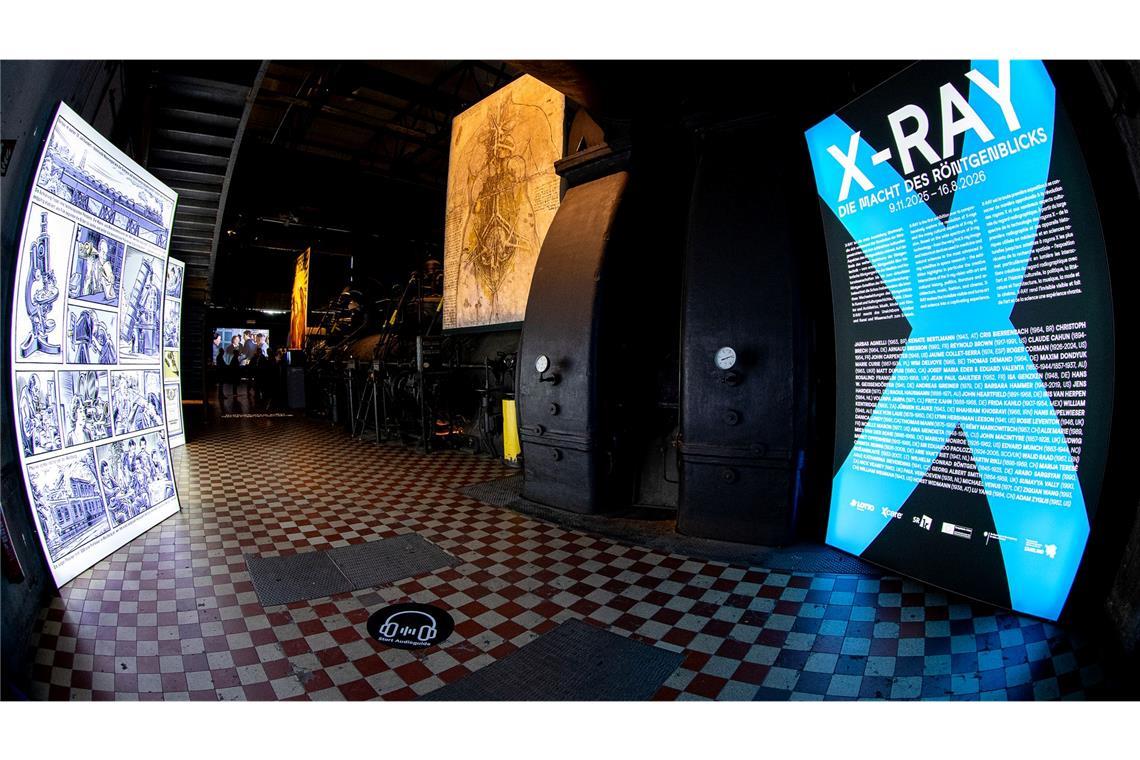 Auf über 6.000 Quadratmetern kann die Ausstellung "X-Ray - Die Macht des Röntgenblicks" besichtigt werden.