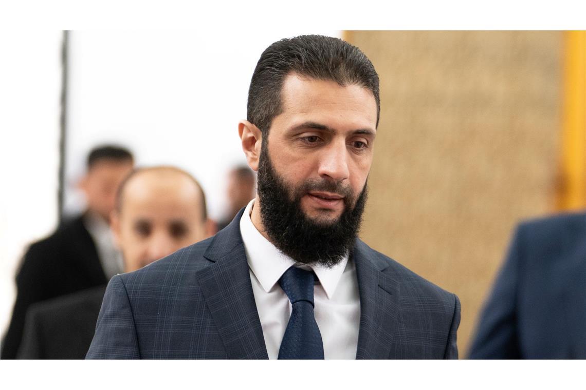 Rebellenführer al-Scharaa will Syrien zu Wahlen führen Aufgrund der Vergangenheit der HTS-Miliz gibt es Zweifel an den Absichten der Rebellen. (Archivbild)