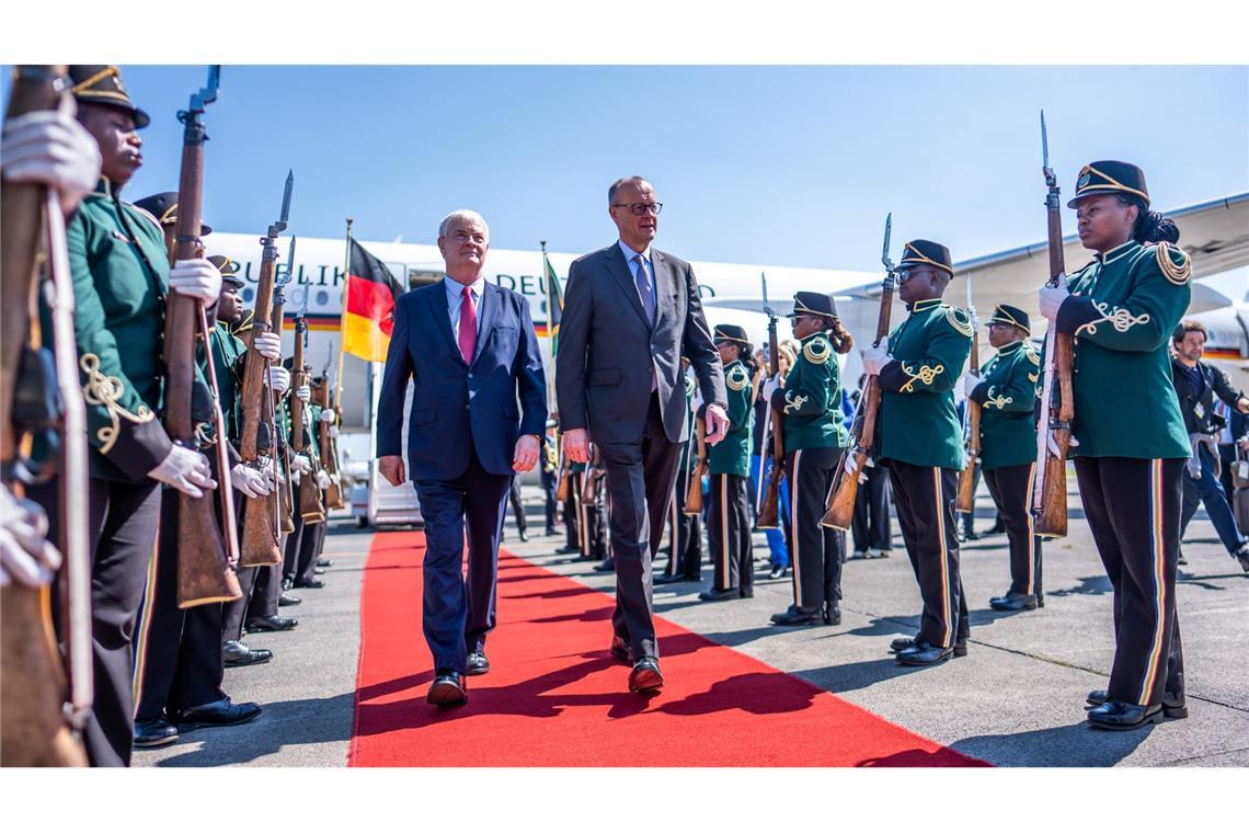 Auftakt in Südafrika: Merz beim G20-Gipfel angekommen