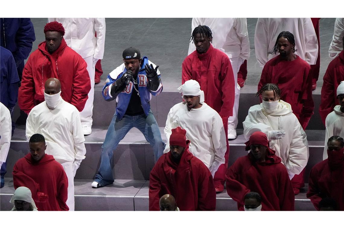 Bilder des Tages Auftritt Kendrick Lamar.