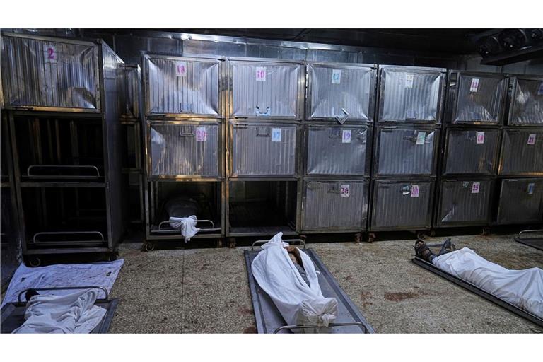 Aus dem Gazastreifen hat es erneut Berichte über Dutzende Tote gegeben.