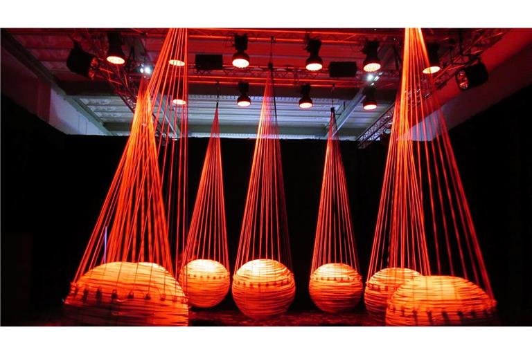 Aus der Ausstellung "Euphoria" im Ballon-Museum in Paris.
