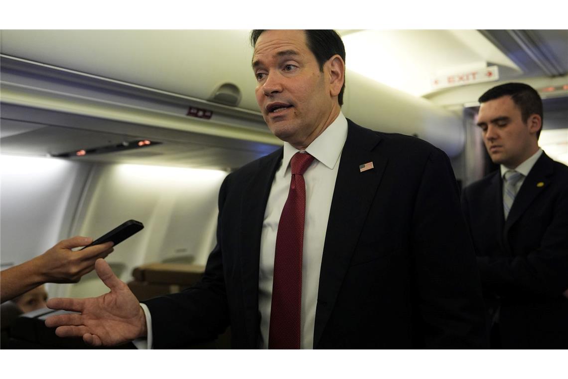 Aus Sicht von US-Außenminister Marco Rubio kann das Aushandeln eines Rahmenabkommens zur Lösung des Iran-Kriegs noch Tage dauern.