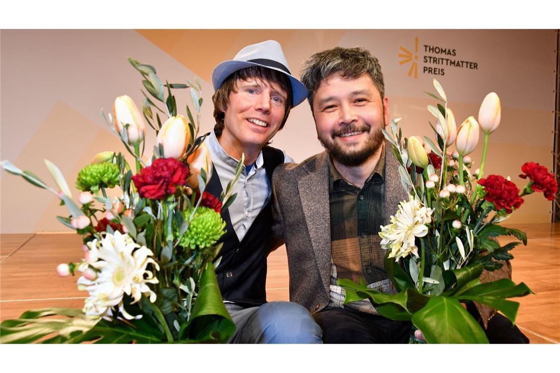 Ausgezeichnet: Die Drehbuchautoren Duc-Thi Bui (rechts) und Philipp Lutz