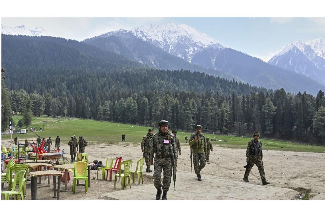 Auslöser für die aktuelle Krise in der Himalaya-Region Kaschmir ist ein Angriff mit 26 Toten.