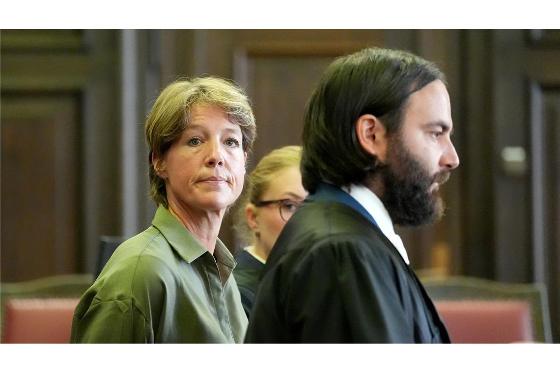 Aussage vor Gericht: Christina Block will erst später erfahren haben, was genau in der Tatnacht passiert sein soll.