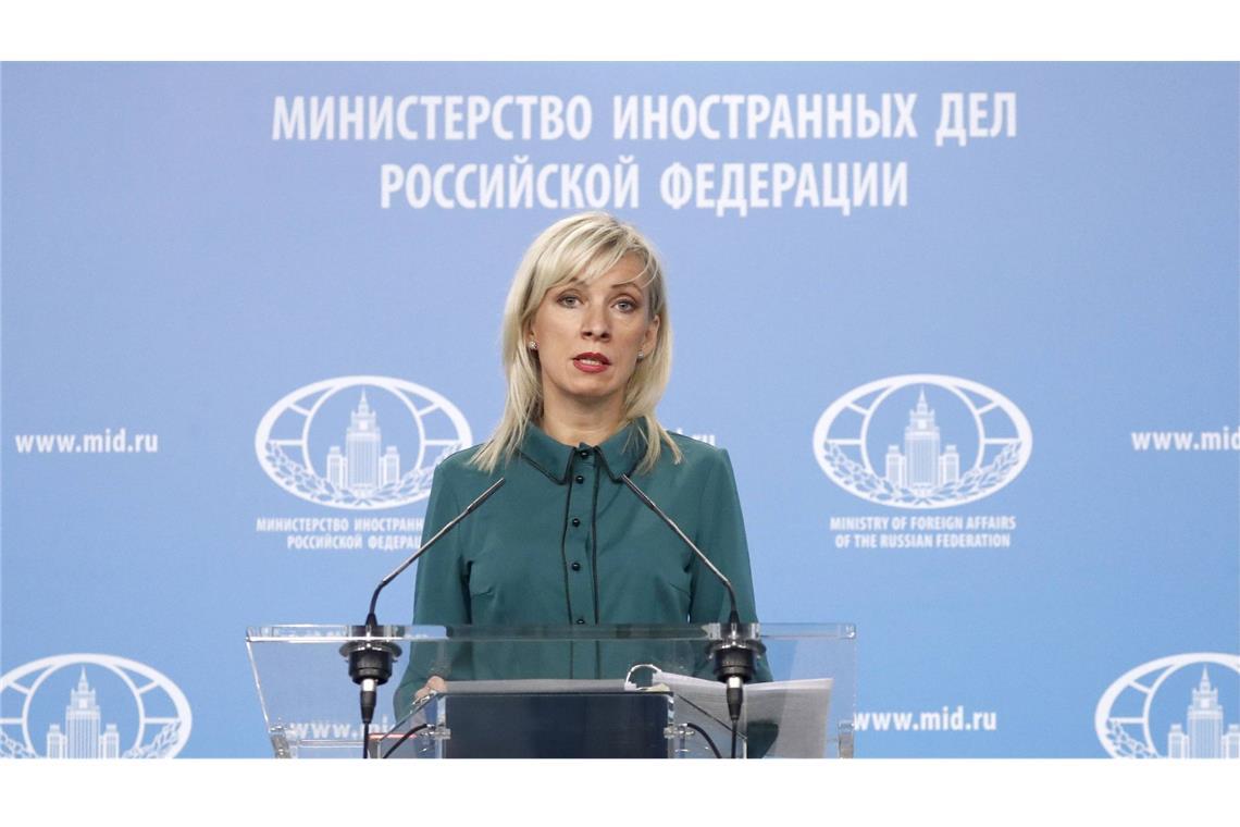 Moskau: Keine europäischen Truppen in der Ukraine Außenamtssprecherin Maria Sacharowa äußerte am Mittwoch zu europäischen Truppen in der Ukraine. (Archivbild)