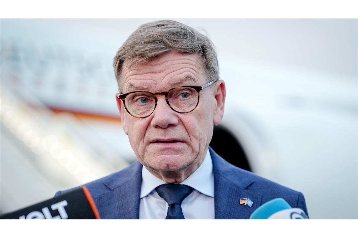 Wadephul: Keine weiteren Maßnahmen gegen Israel notwendig Außenminister Johann Wadephul äußert sich ablehnend zu Vorschlägen der EU-Kommission für Israel-Sanktionen. (Archivbild)