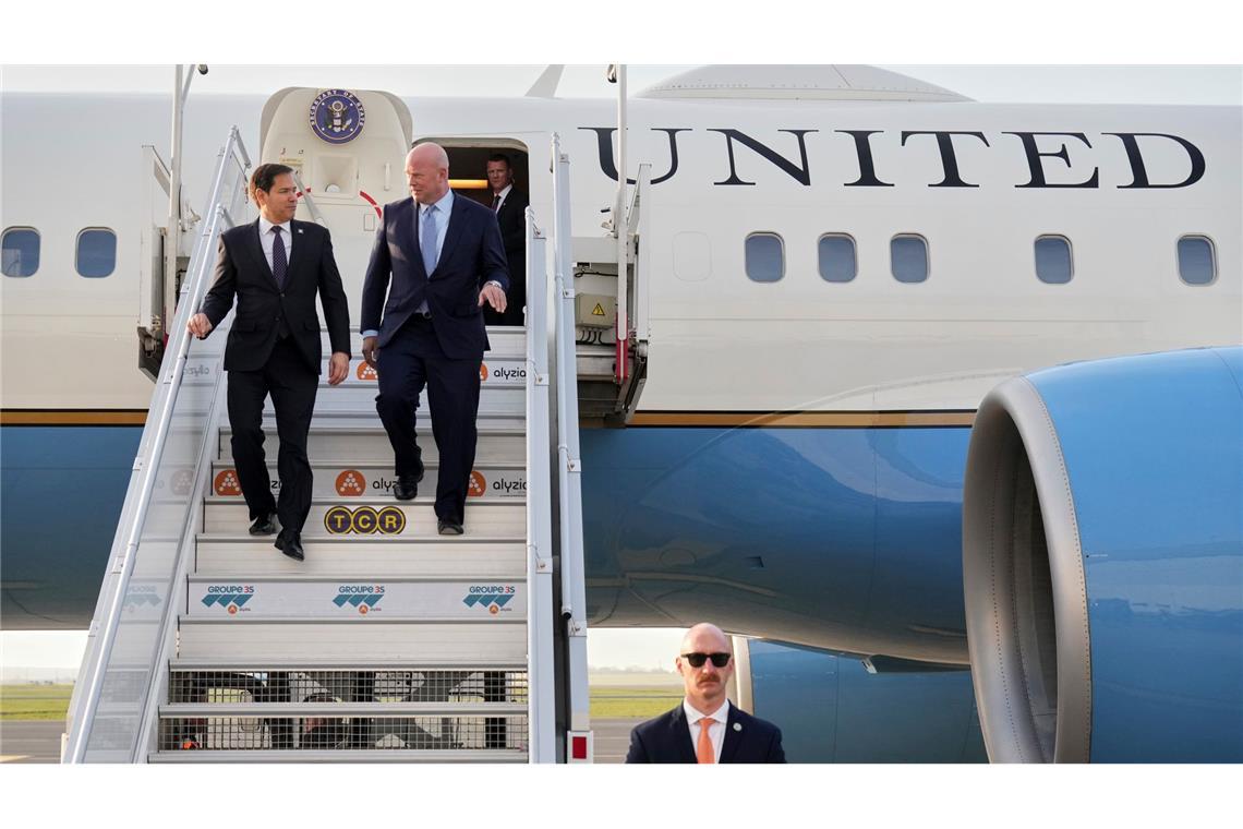 Jetzt auch noch Zölle: Nato ringt um Umgang mit Trump Außenminister Marco Rubio gab sich in Brüssel deutlich positiver als zuletzt Verteidigungsminister Pete Hegseth.