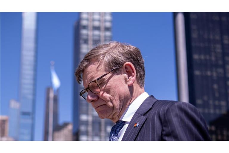 Außenminister Wadephul hat intensiven Wahlkampf in New York betrieben. Gereicht hat es am Ende nicht.