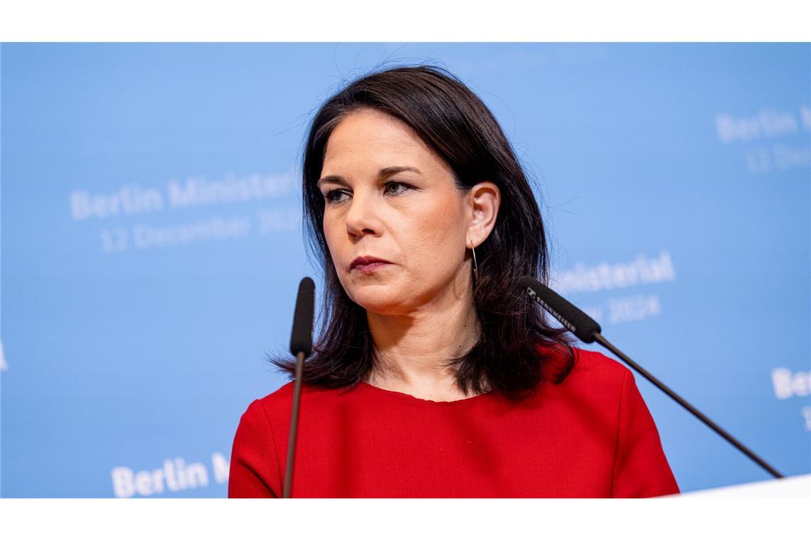 Europa ringt um Einfluss auf US-Pläne für Ukraine Außenministerin Baerbock fordert harte Sicherheitsgarantien für die Ukraine.
