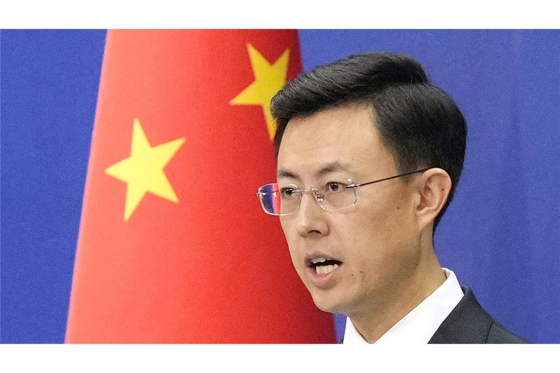 China begrüßt Einigung auf Waffenruhe im Gazastreifen Außenministeriumssprecher Guo Jiakun äußerte sich am Donnerstag. (Archivbild)