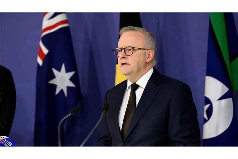 Australiens Premierminister will Antisemitismus in seinem Land ausmerzen.