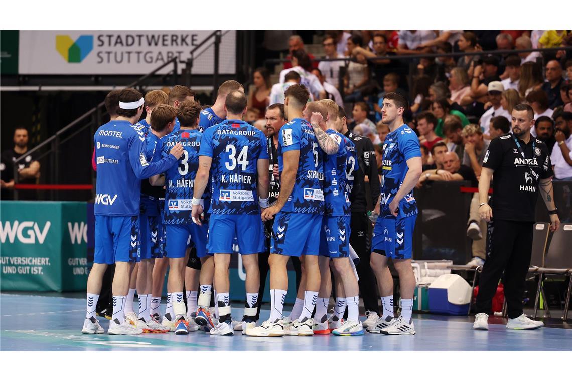 Auszeit des TVB von Trainer Misha Kaufmann.