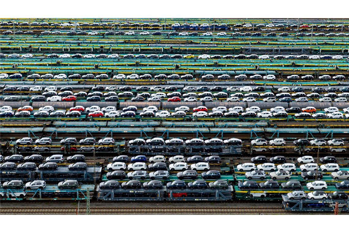 Bilder des Tages Autozüge in Bremen