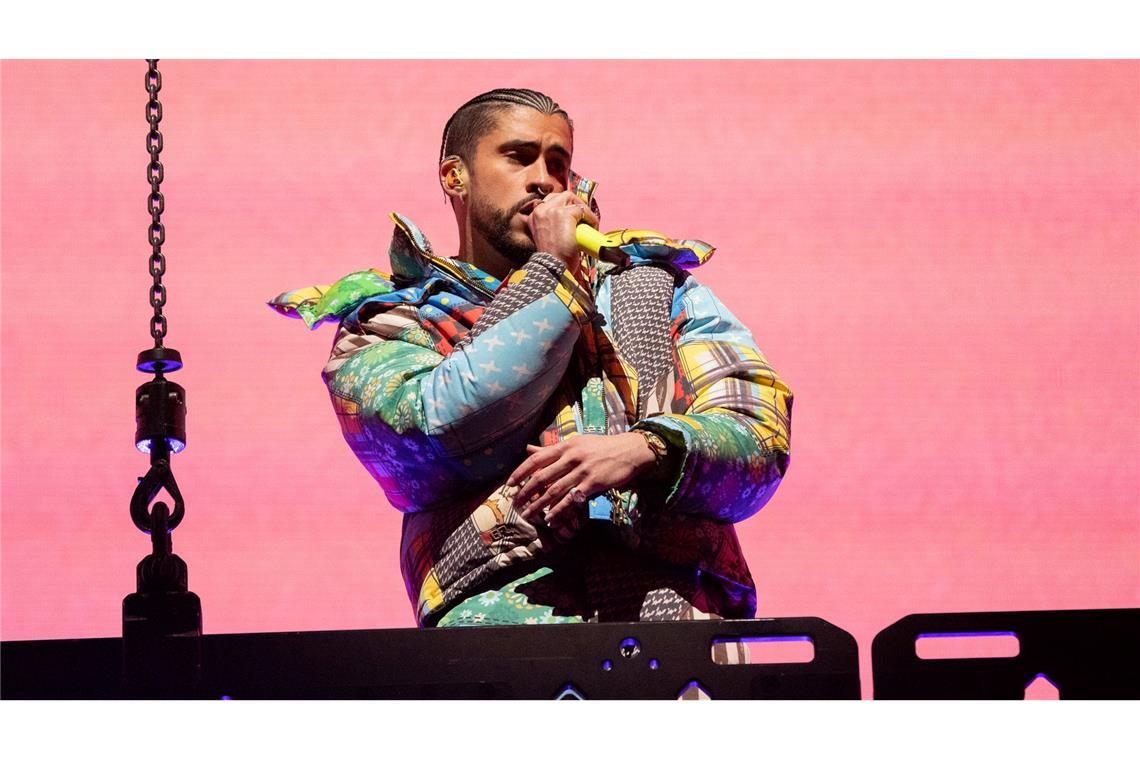 Bad Bunny beim Coachella 2023.