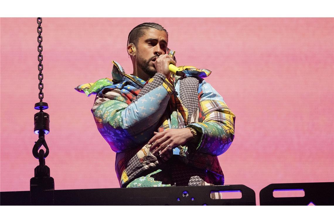 Bad Bunny wird bei der Halbzeitshow auftreten.