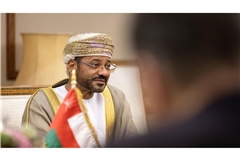 Badr al-Bussaidi, Außenminister des Sultanat Oman, in Maskat (Archivfoto).