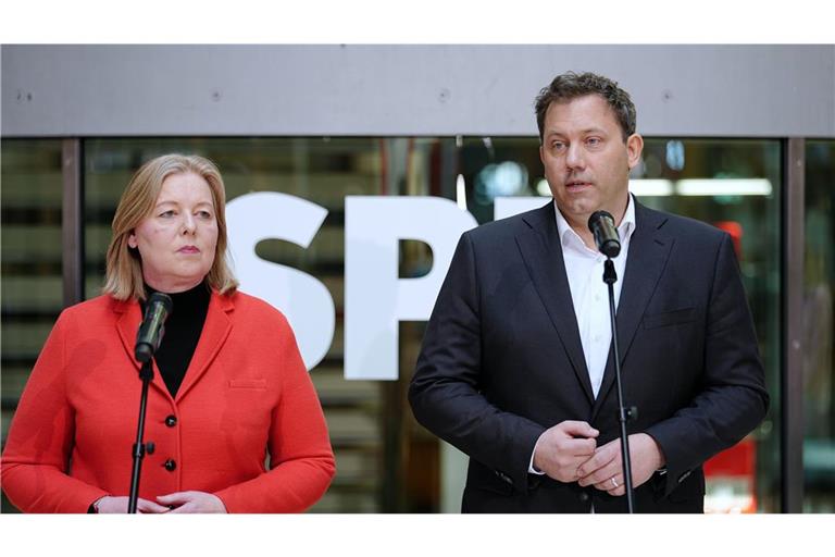 Bärbel Bas und Lars Klingbeil