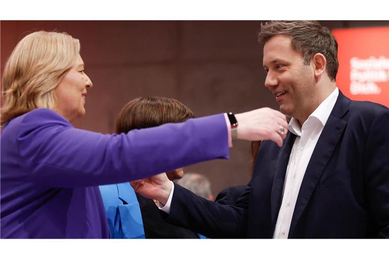 Bärbel Bas und Lars Klingbeil sollen die SPD in die Zukunft führen.