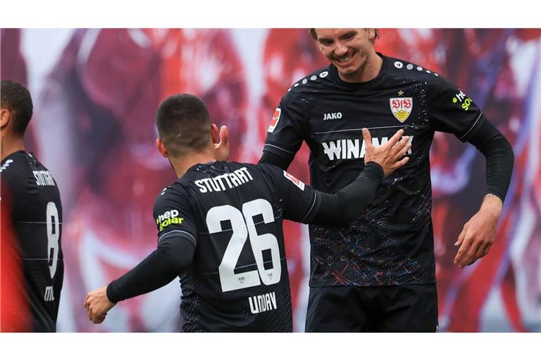Bald Gegner? Noch stehen Deniz Undav und der mit München in Verbindung gebrachte Nick Woltemade in Stuttgart unter Vertrag.