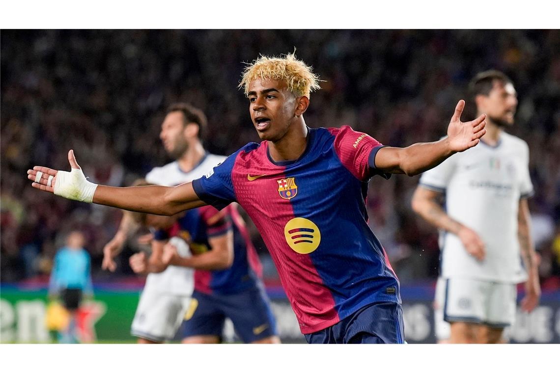 Halbfinal-Kracher: Flick und Barça retten Remis gegen Inter Barcelonas Lamine Yamal traf gegen Inter und sorgte für einen Altersrekord