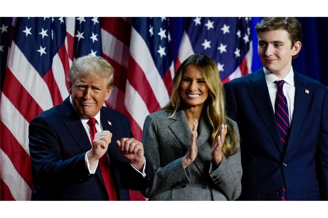 Präsidentensohn, Student, Berater: Das Rätsel Barron Trump Barron ist das einzige gemeinsame Kind von Donald Trump und First Lady Melania. (Archivbild)