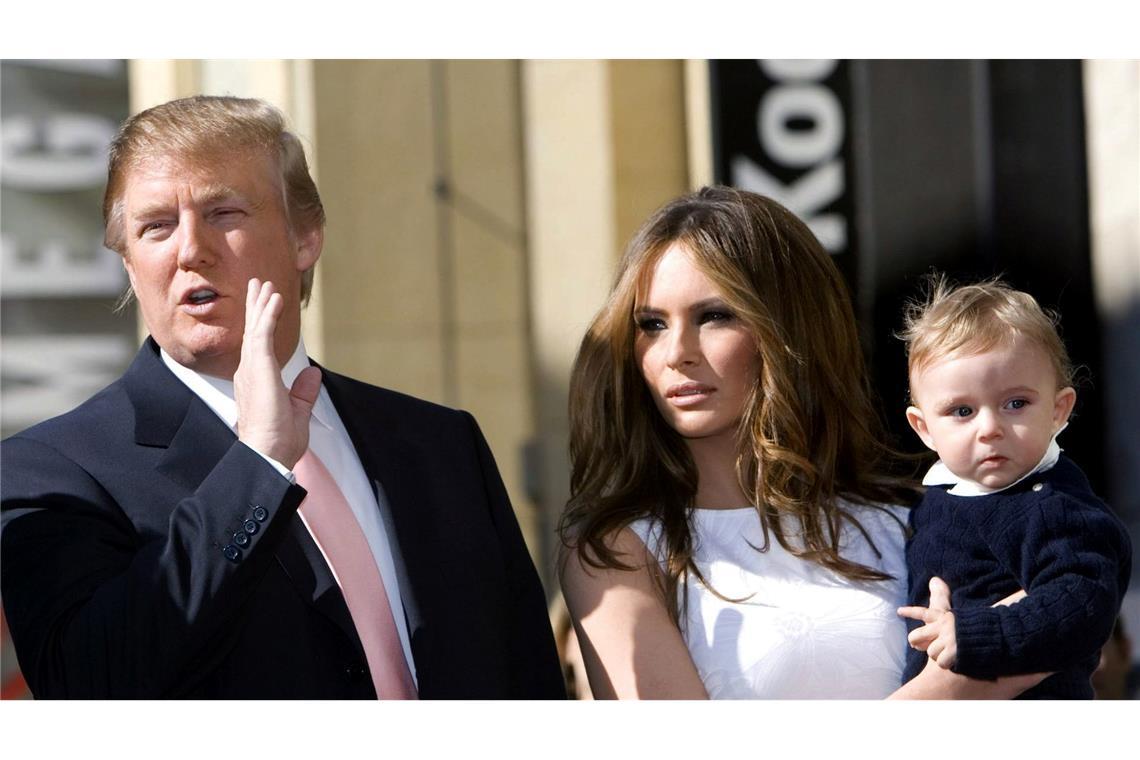 Präsidentensohn, Student, Berater: Das Rätsel Barron Trump Barrons Kindheit ist keine gewöhnliche. (Archivbild)
