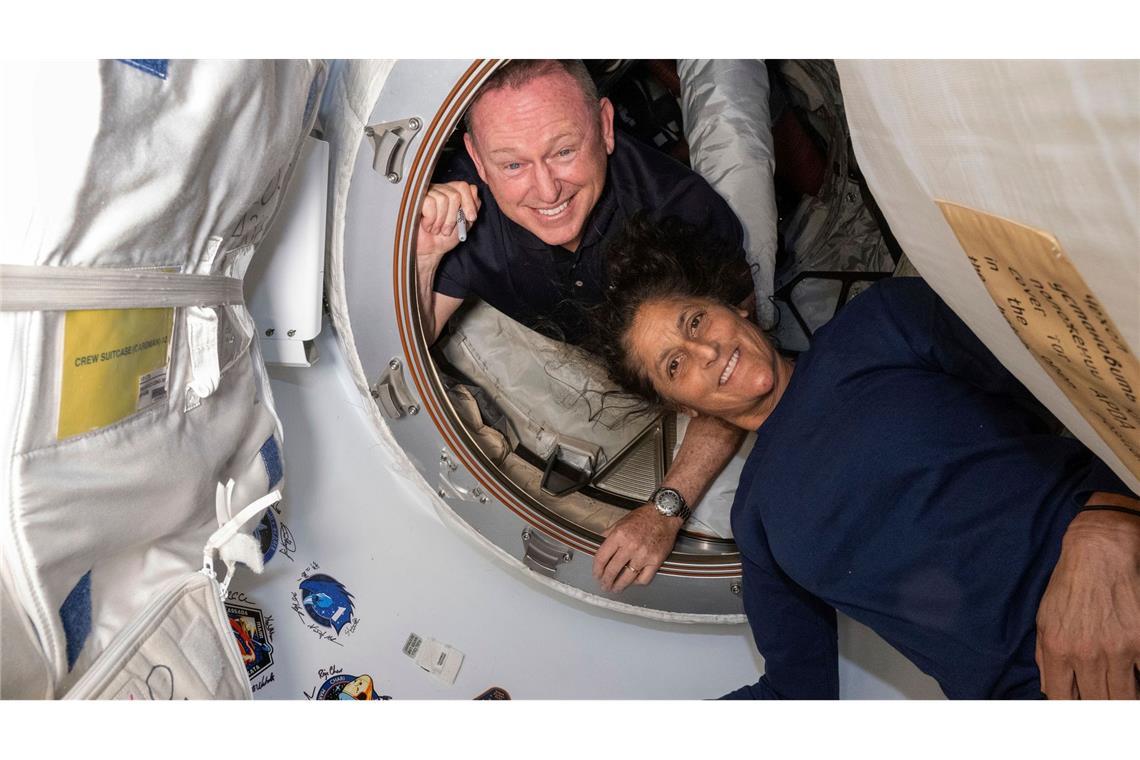 "Willkommen daheim": Gestrandete Astronauten zurück auf Erde Barry Wilmore und Suni Williams gelten als erfahrene Astronauten.