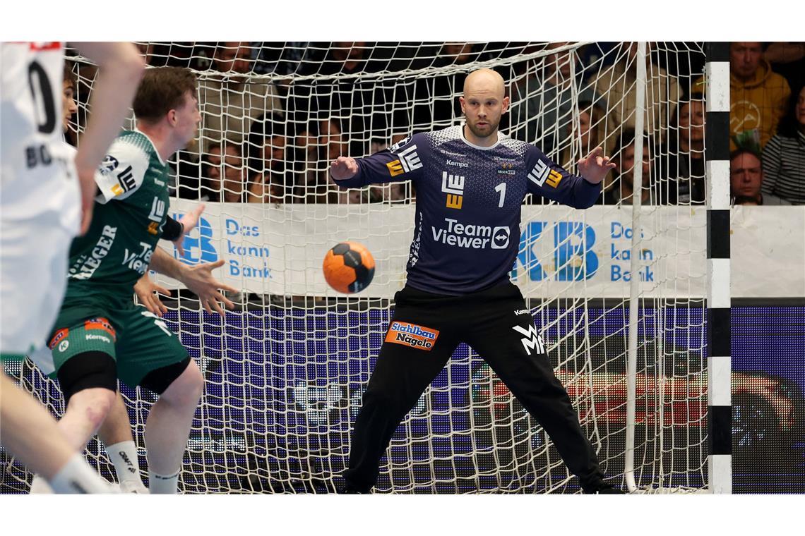 Frisch Auf feiert Matchwinner Bart Ravensbergen Bart Ravensbergen – der Göppinger Matchwinner
