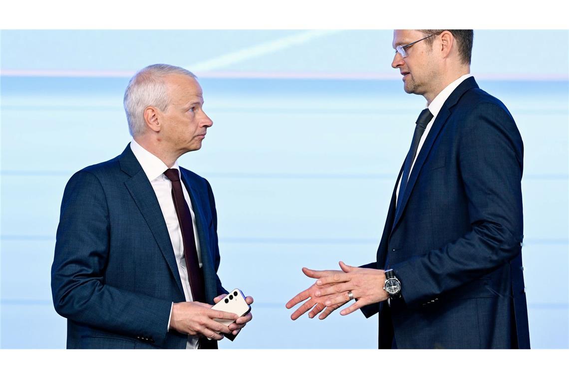 BASF sieht sich für US-Zölle gewappnet und blickt nach Asien BASF-Finanzchef Dirk Elvermann erläutert die Geschäftsentwicklung.