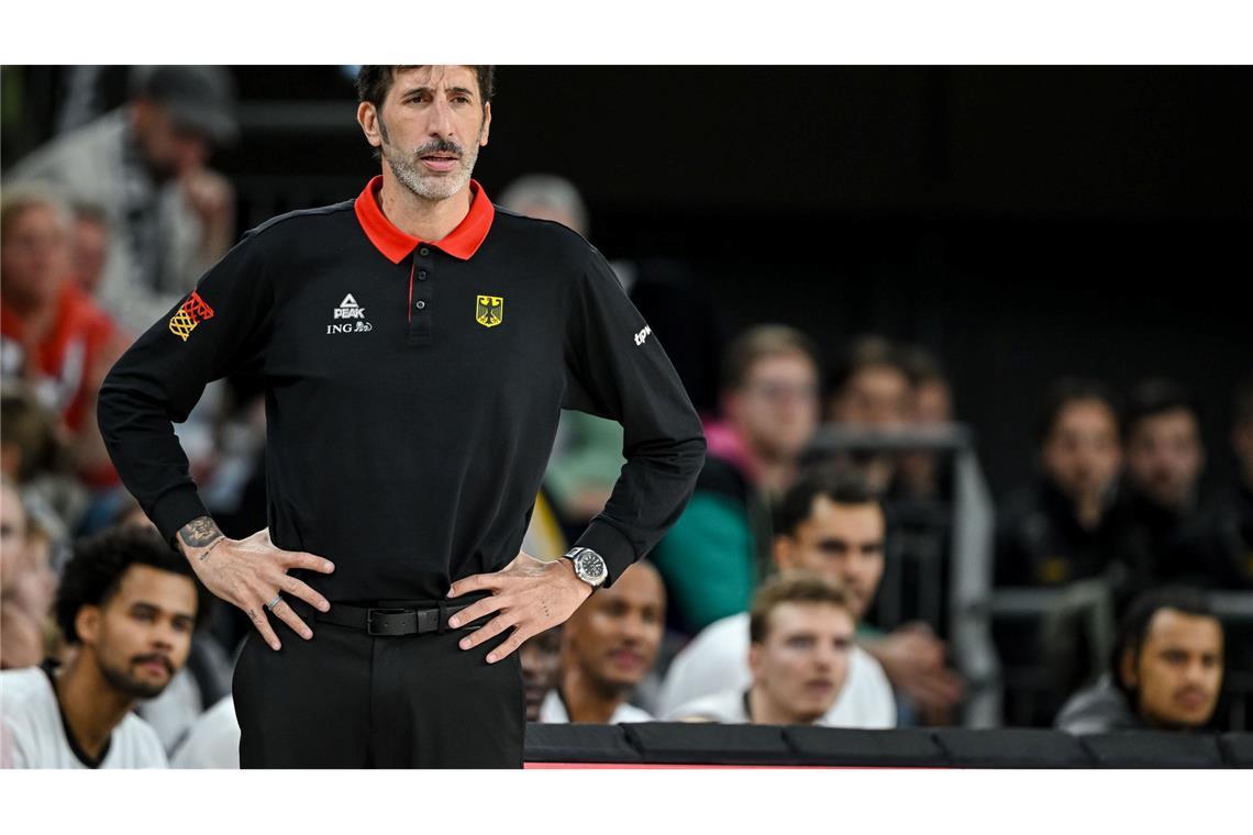 Basketball-Bundestrainer Alex Mumbrú spricht über seine schwere Zeit bei der EM. (Archivfoto)