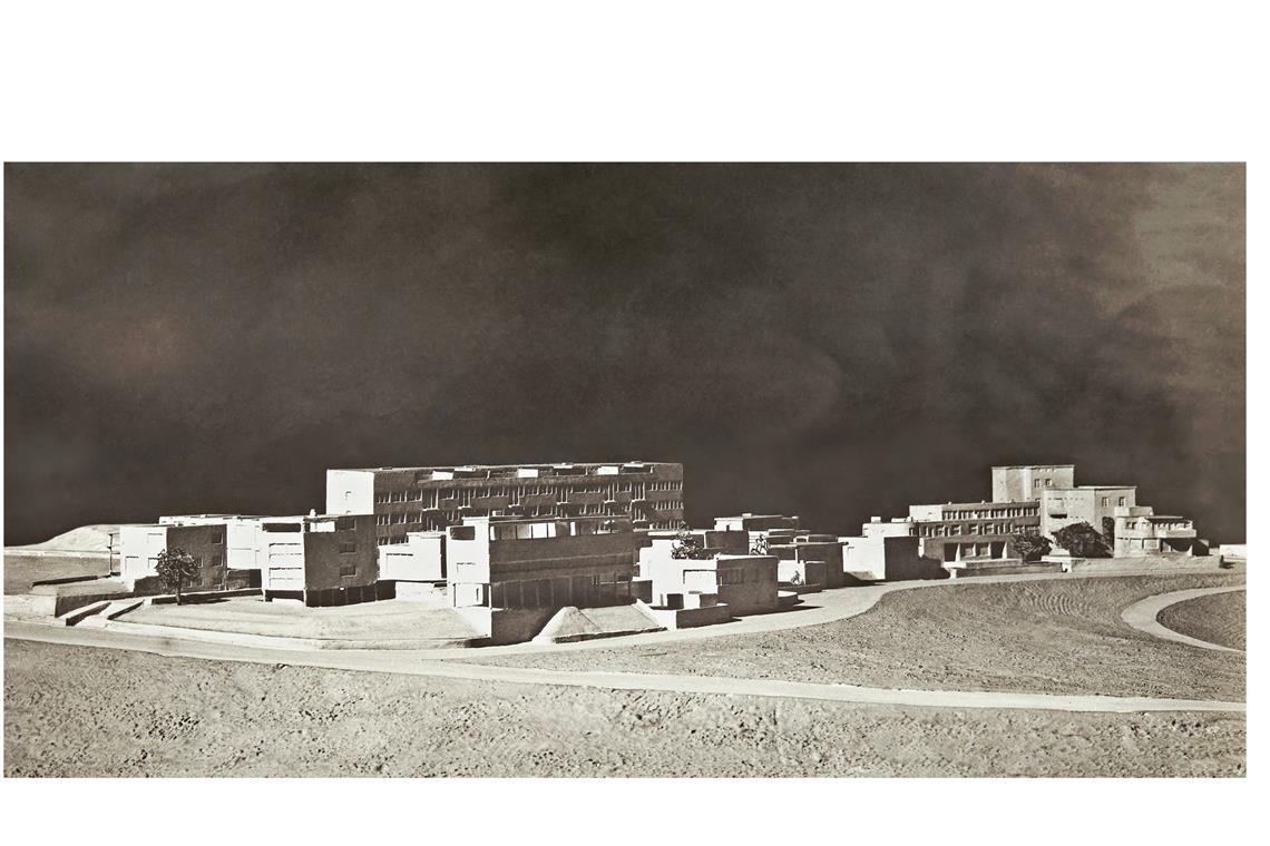 Wie die Weissenhofsiedlung zu einer Weltsensation wurde Bauatelier Mies van der Rohe: Modell der Weissenhofsiedlung. Ansicht von Südosten. Zielgruppe für die Siedlung waren die „modernen Großstadtmenschen“: „Man baute nicht für die ganz Armen, also für das Existenzminimum, und auch nicht für die Wohlhabenden“, ist in Karin Kirschs Text über Werner Graeff zu lesen.