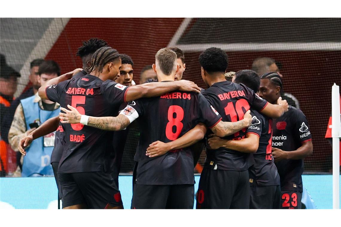 Bayer Leverkusen hatte endlich wieder Grund zu jubeln.
