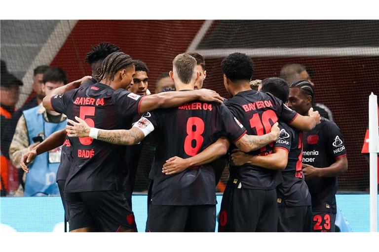 Bayer Leverkusen hatte endlich wieder Grund zu jubeln.