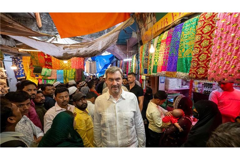 Bayerns Ministerpräsident musste seine Indien-Reise wegen der Beschwerden vorzeitig abbrechen. (Archivbild)