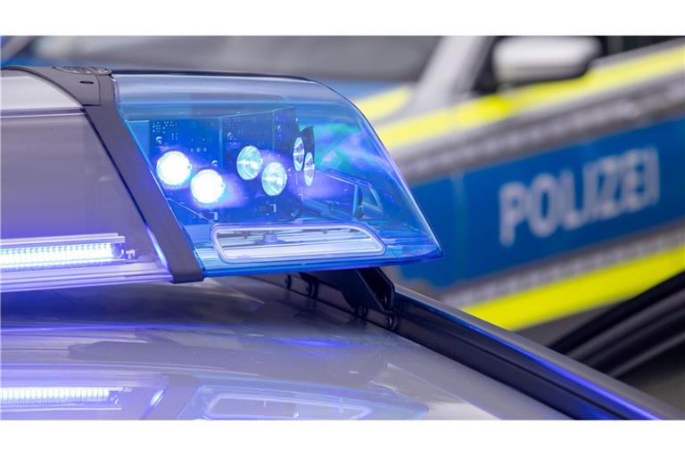 Beamte der Polizei trafen den Mann mit einem Schwert in der Hand an. (Symbolfoto)