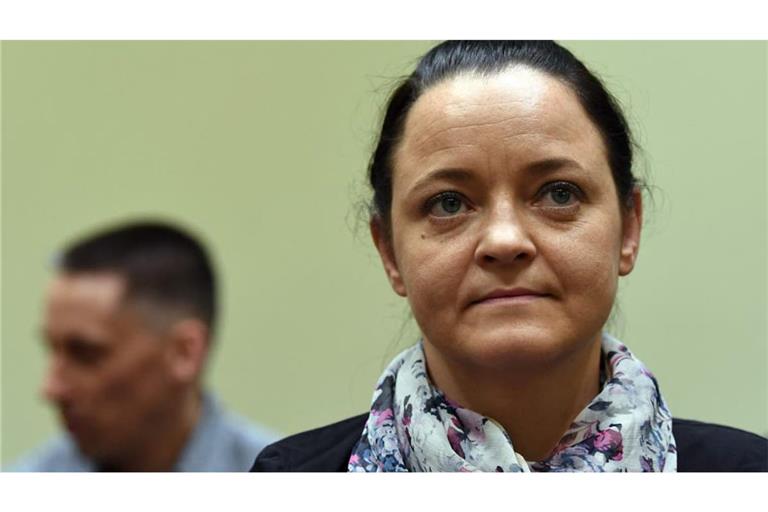 Beate Zschäpe am Tag der Urteilsverkündung 2018.