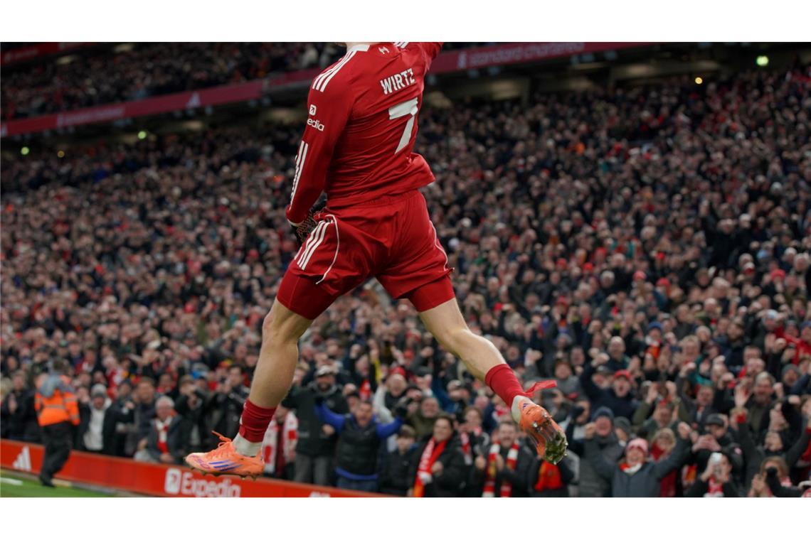 Wirtz trifft bei emotionalem Liverpool-Sieg gegen Wolves