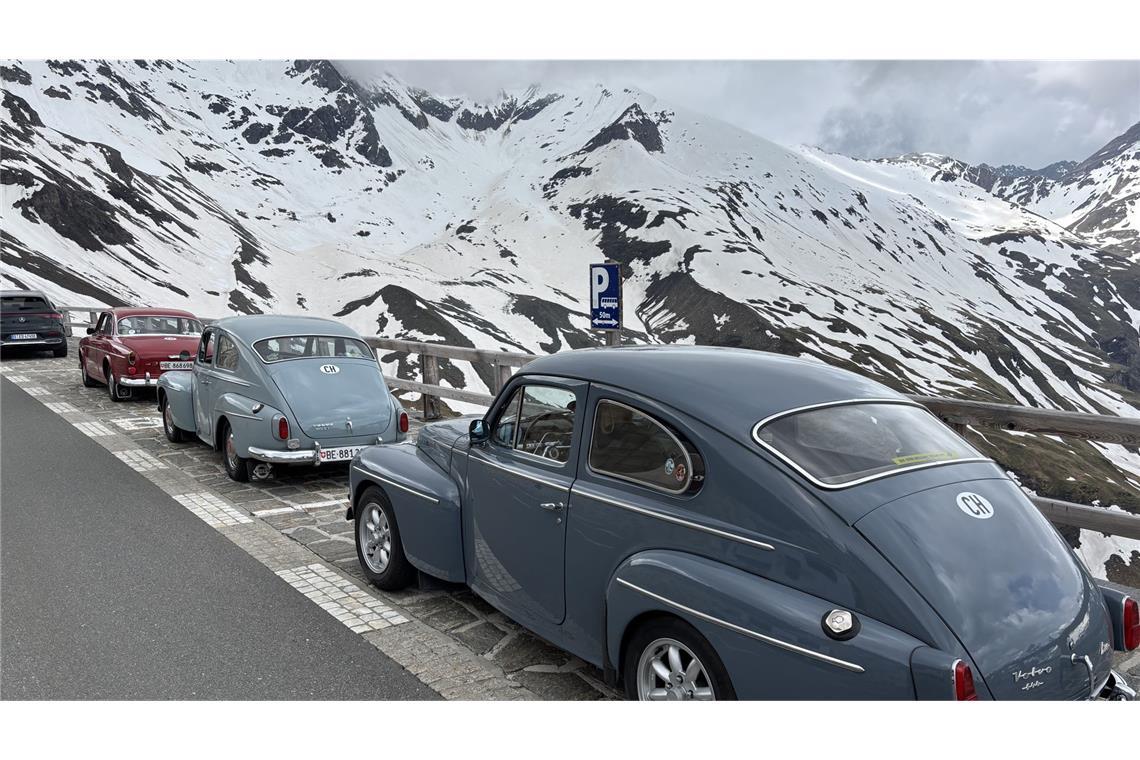 Sternfahrt zum Großglockner: Mercedes grüßt das Murmeltier Begegnung mit schweizerischen Volvo-Freunden