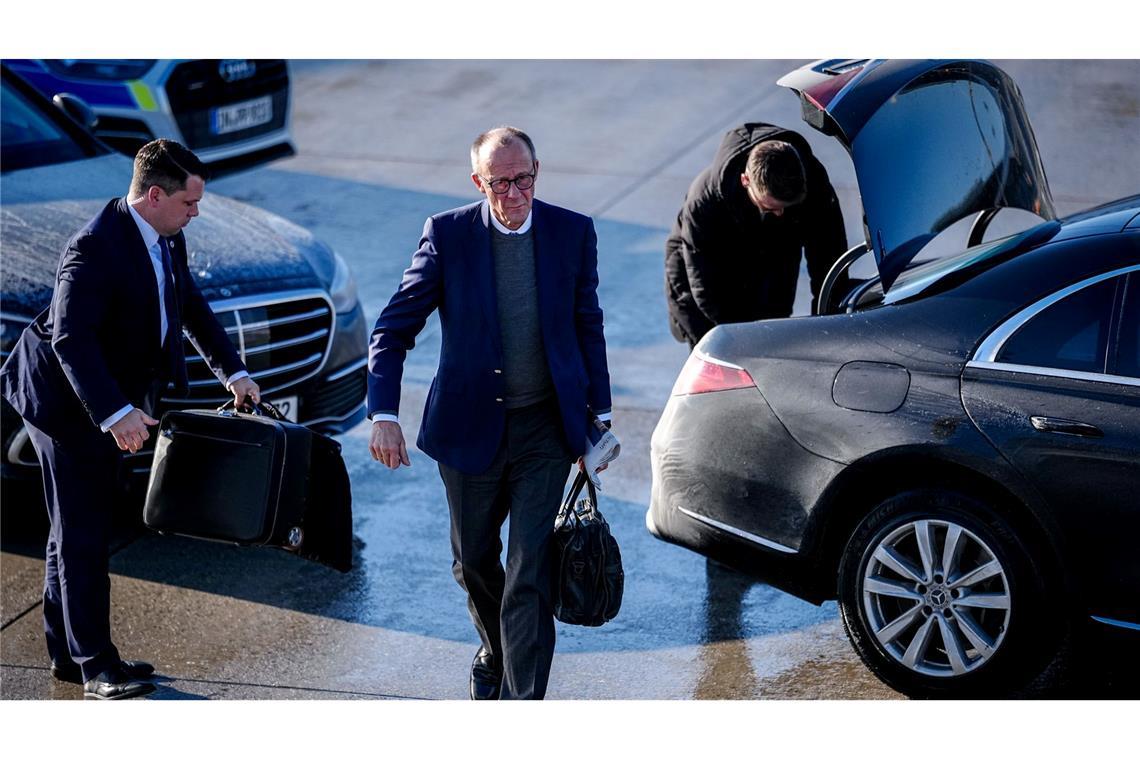 Begleitet wird der Kanzler von einer Wirtschaftsdelegation.