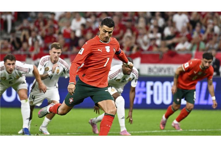 Bei 1.000 Toren soll erst Schluss sein: Cristiano Ronaldo.