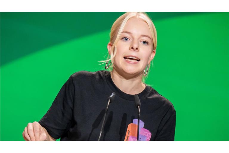 Bei den Grünen stießen ihre Gedanken nicht immer auf Gegenliebe: Jette Nietzard