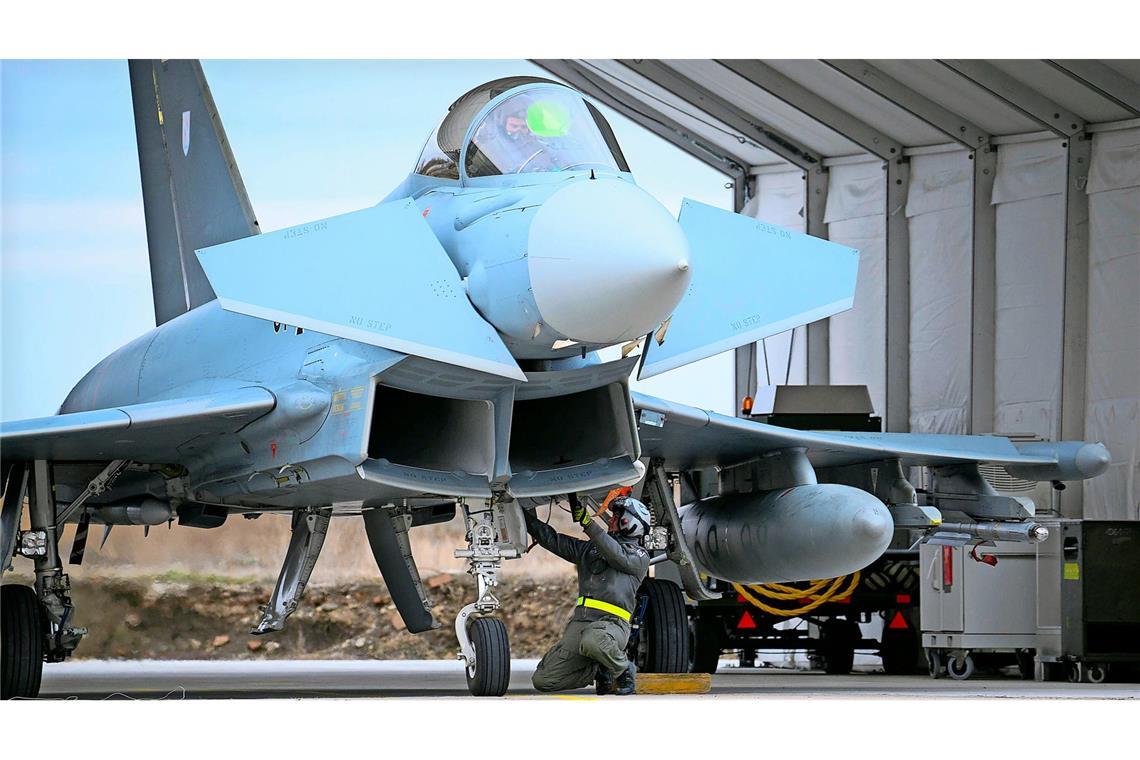 Bei den  Kampfjets liegen die Europäer im Vergleich  zu Russland vorn.