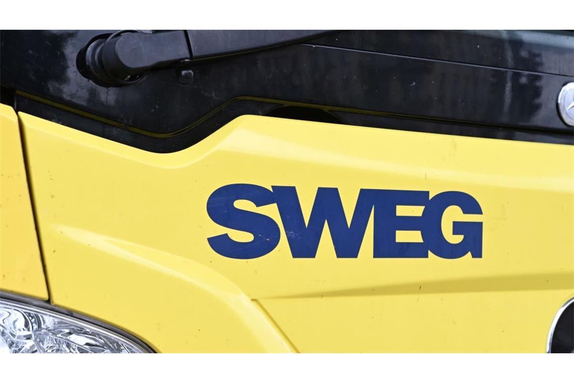 Bei den SWEG-Streiks bleiben einige Busse im Depot.