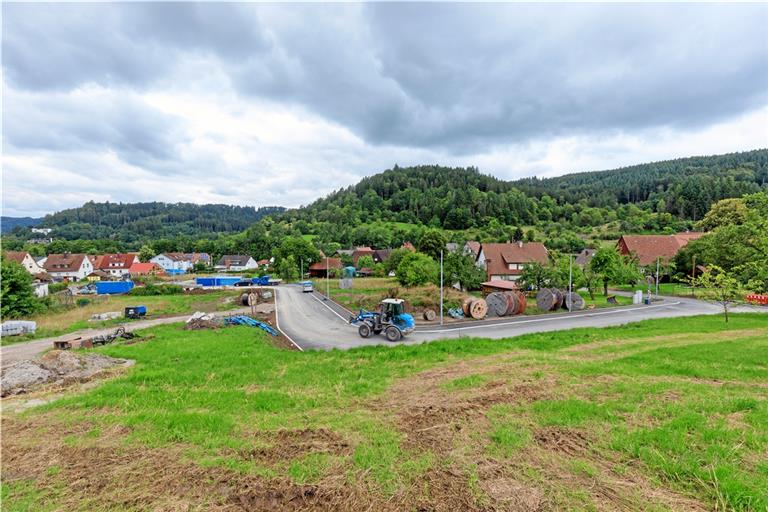 Bei der Erschließung des Baugebiets Siegelsberg-Ost gab es viel zu tun und eine unliebsame Überraschung. Foto: Stefan Bossow