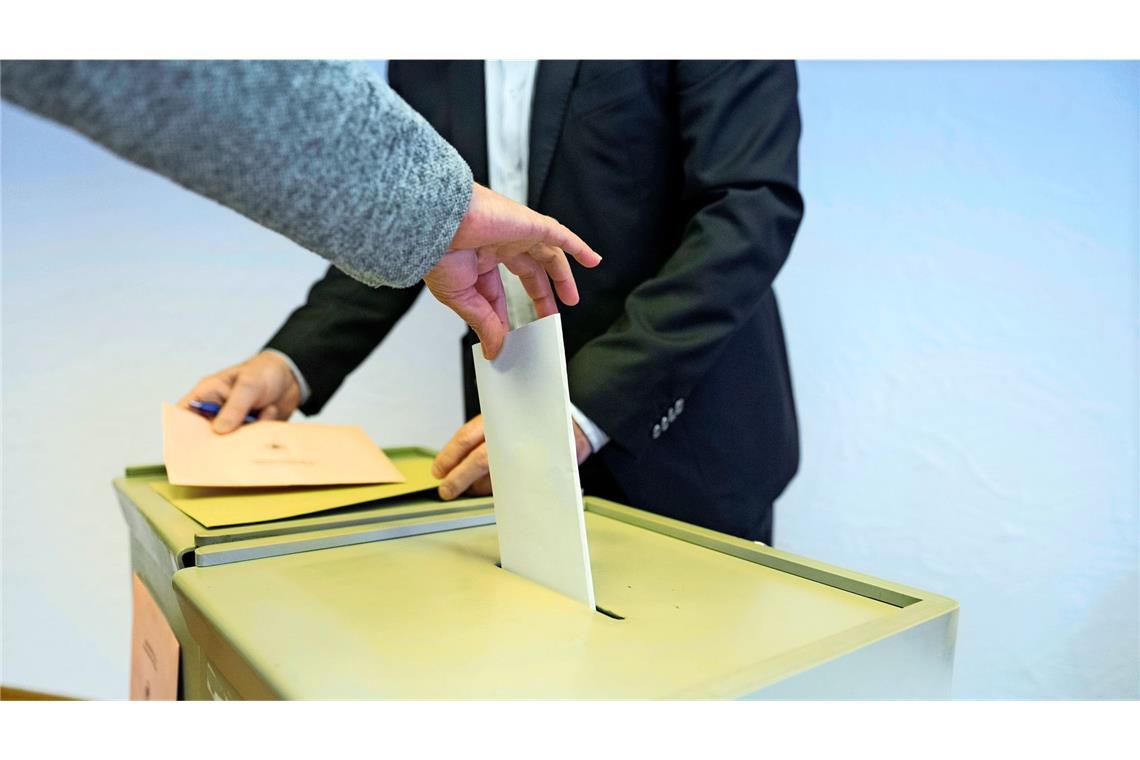 Bei der Europawahl 2024 (Bild) gab es anonyme Wahlumschläge. Warum nicht auch bei der Landtagswahl 2026?