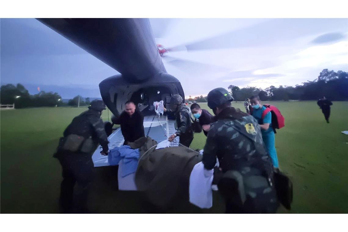 Bei der Explosion einer Landmine soll ein thailändischer Soldat ein Bein verloren haben. (Archivbild)