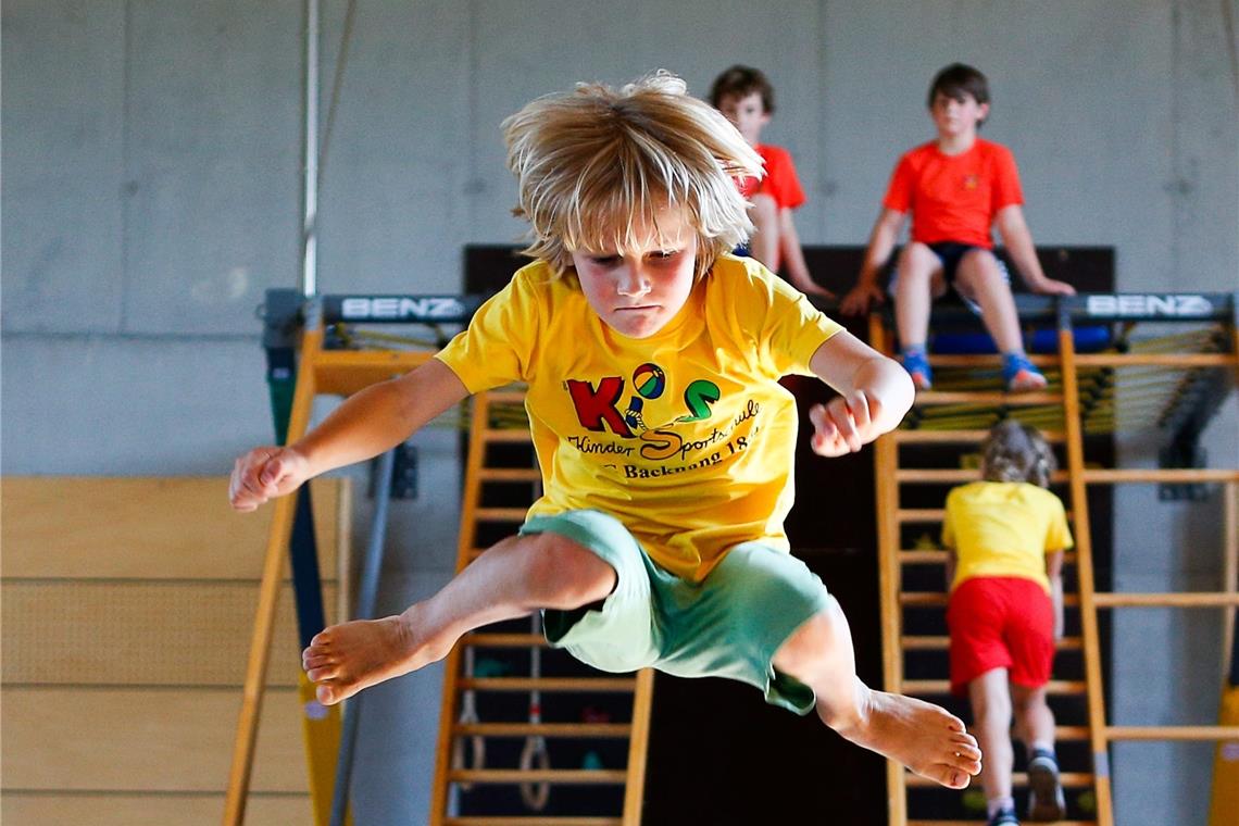 Kindersportschule Backnang erwacht aus Tiefschlaf