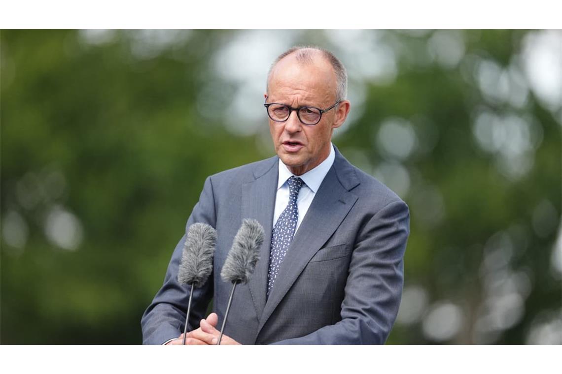 Bei der Klausurtagung auf Schloss Neuhardenberg sprach Bundeskanzler Friedrich Merz (CDU) mit seinem Kabinett auch über Klimaschutz und Klimaanpassung.